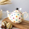 London Pottery(ロンドンポタリー) Farmhouse Teapot for 2 Cups Taupe 580171