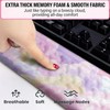 Ergonomic Keyboard Wrist Rest with Cute Cloud Print Adjustable Riser