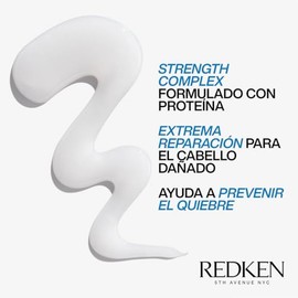 REDKEN - Shampoo Extreme | Shampoo fortificante y reparador para cabello dañado | Restaura las áreas más debilitadas del cabello y previene el quiebre