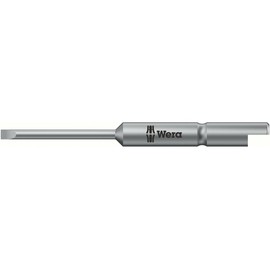 Wera 05135266001 0.40 x 2.0 x 44 mm 800/9 C Bits for Slotted Screws - Silver