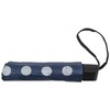 Drizzles Ladies Supermini Fashion Umbrella Blue White Spot