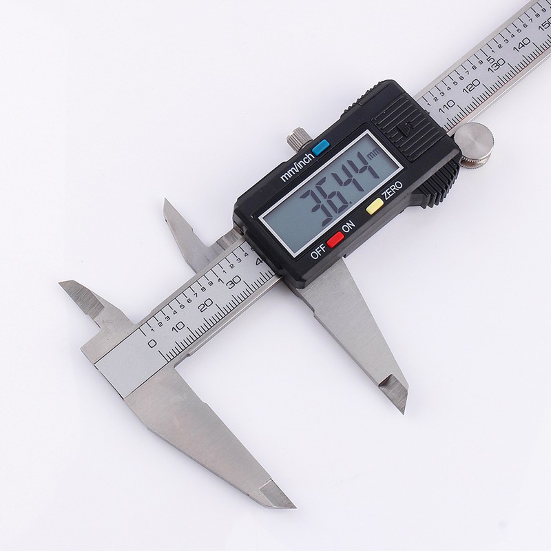 Digital Caliper Stainless Steel Digital Vernier Electronic Depth Gauge Measuring
