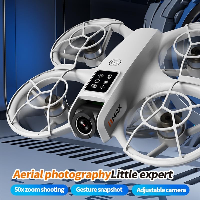 Drone with HD Camera for Beginner, 360° Rolling One-Key Takeoff/Landing,