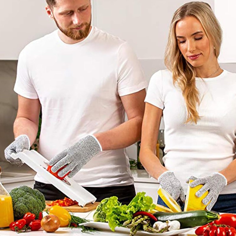 Premium Cut Resistant Gloves Food Grade — Level 5 Protection;