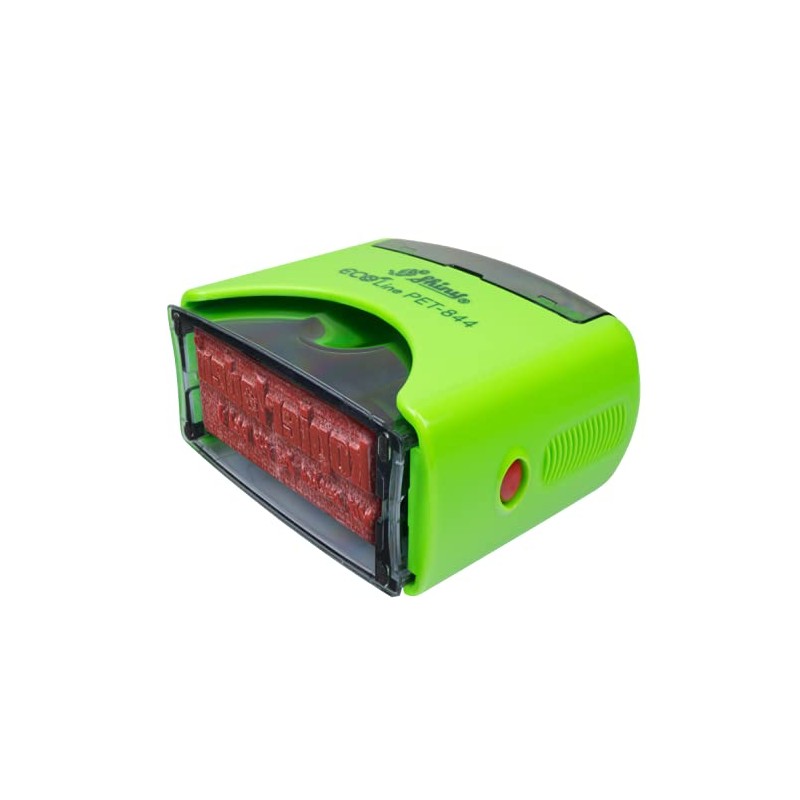 Shiny ECOline PET-844 Stamp with Your Own Text and Logo