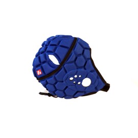 BARNETT Heat Pro Helmet Royal Blue L - Soft Padded Headgear - Rugby -Flag Football -7v7 Soft Shell