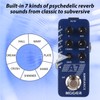 MOOER Guitar Ambiance Reverb Pedal Electric Guitar Effects Pedal 7