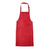 sourcing map Kitchen Cooking Aprons 82x68cm Adjustable Bib Waterproof Long