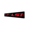 ERPART 5.7 LS1 RED on Black Highly Polished Real Aluminum