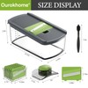 Ourokhome Mandolin Slicer for Kitchen Food, Hand Safe Vegetable Shredder