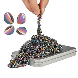 550+pcs Ferrite Putty Fidget Toys | Ultimate Stress Relief & Focus Tool for Adults | Reusable Desk Toy for Office Anxiety & Sensory Play | The Best Gift and Time-Killer for Adults