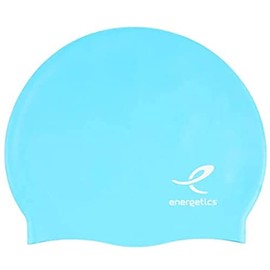 energetics Men's SIL Vol I Swimming Cap, Blue Aqua, One Size