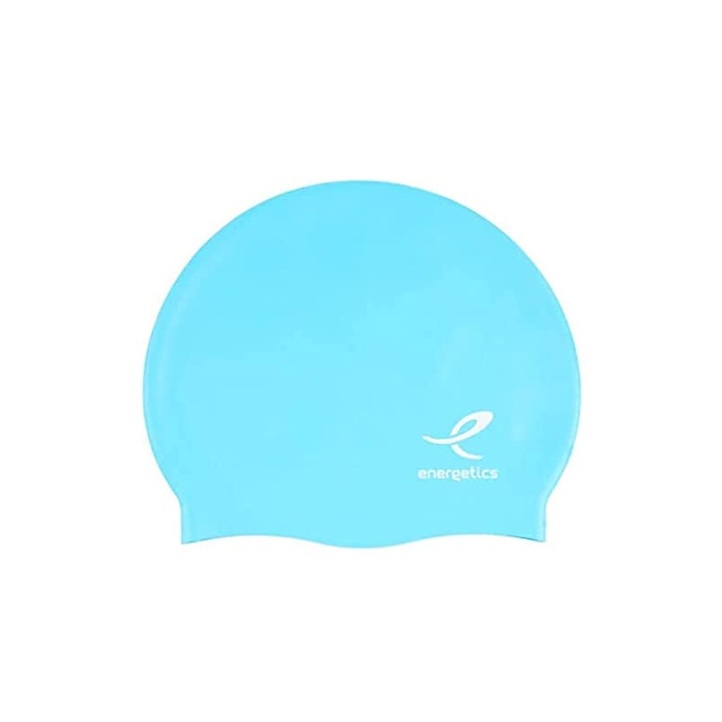 energetics Men's SIL Vol I Swimming Cap, Blue Aqua, One