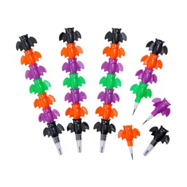 Fun Express Bat Stacking Point Pencils - 12 Pc
