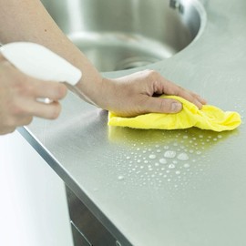 Bahob® 6 Pack Cleaning Cloths for Kitchen, Yellow Cleaning Cloths Super Absorbent Kitchen Dish Towels Dish Rags Washing Wipes (6)