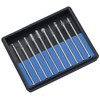 10pc Diamond Burr Engraver Engraving Set Rotary Tool 150 grit