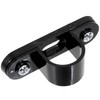 10 x 20mm Black Spacer Saddles with Screws and Anchors