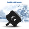 1 Pair Bike Clipless Pedal to Flat Pedal Converter Road