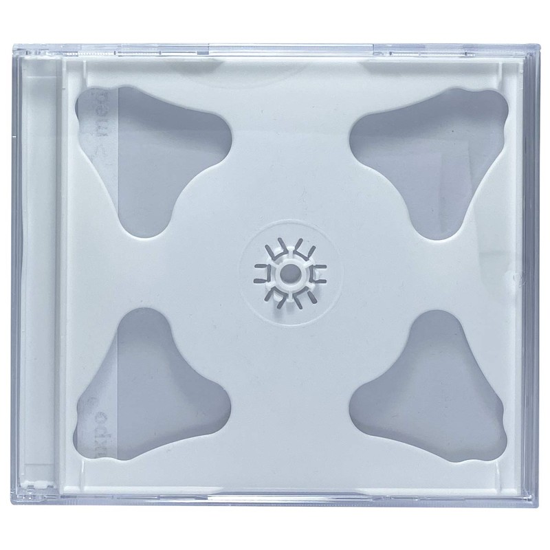 CheckOutStore 10 Standard White Double CD Jewel Case