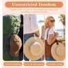 Thrymme 2Pcs Magnetic Hat Clip, Leather Hat Clip for Travel
