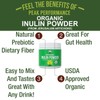 Organic Inulin Powder – Prebiotic Dietary Fiber for Digestive Health,