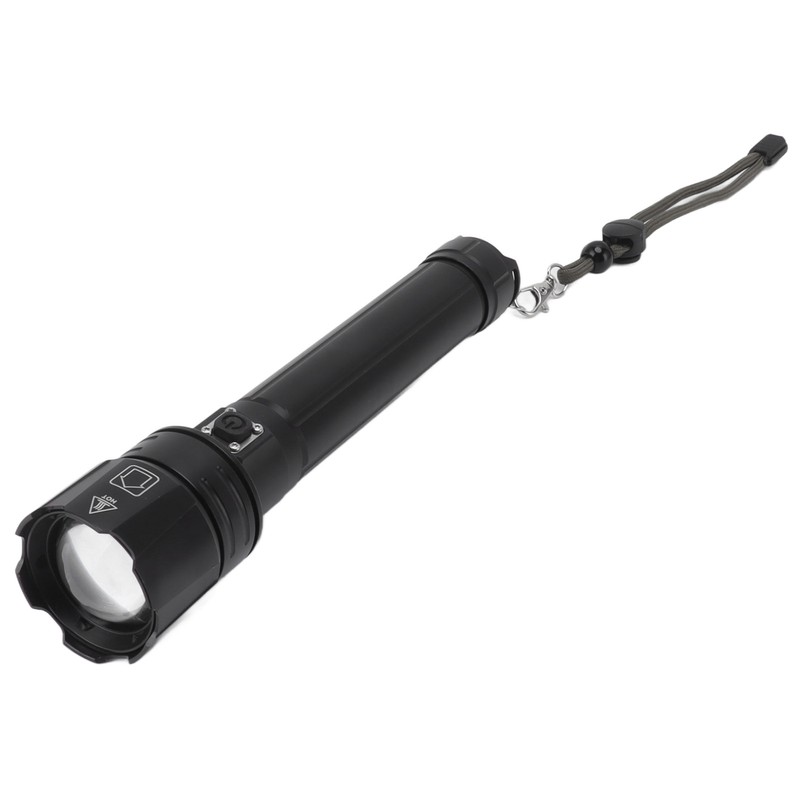 10000LM LED Flashlight USB Rechargeable Portable Adjustable Brightness Waterproof Zoom