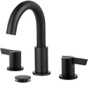 gotonovo 8 Inch Widespread Bathroom Faucet 3 Hole Bathroom Sink