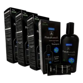 Shampoo Pintakanas 4 Piezas Sin Peroxido Ni Amoniaco                                                                                                  