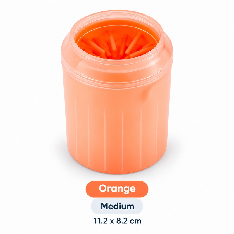 Dog Paw Cleaner Cup for Muddy Paws – Easy-to-Use Portable