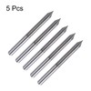 HARFINGTON 5pcs CNC V Bit 45 Degree 1/8" Shank 0.1mm