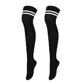 Coollooda Women's Over Knee Socks, Soft, Thigh High Socks, Long Socks, Thigh High Socks, Thigh High Socks, Beautiful Leg Compression, School or Work