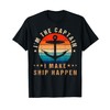 i'm the captain i make ship happen Funny Boat Vintage