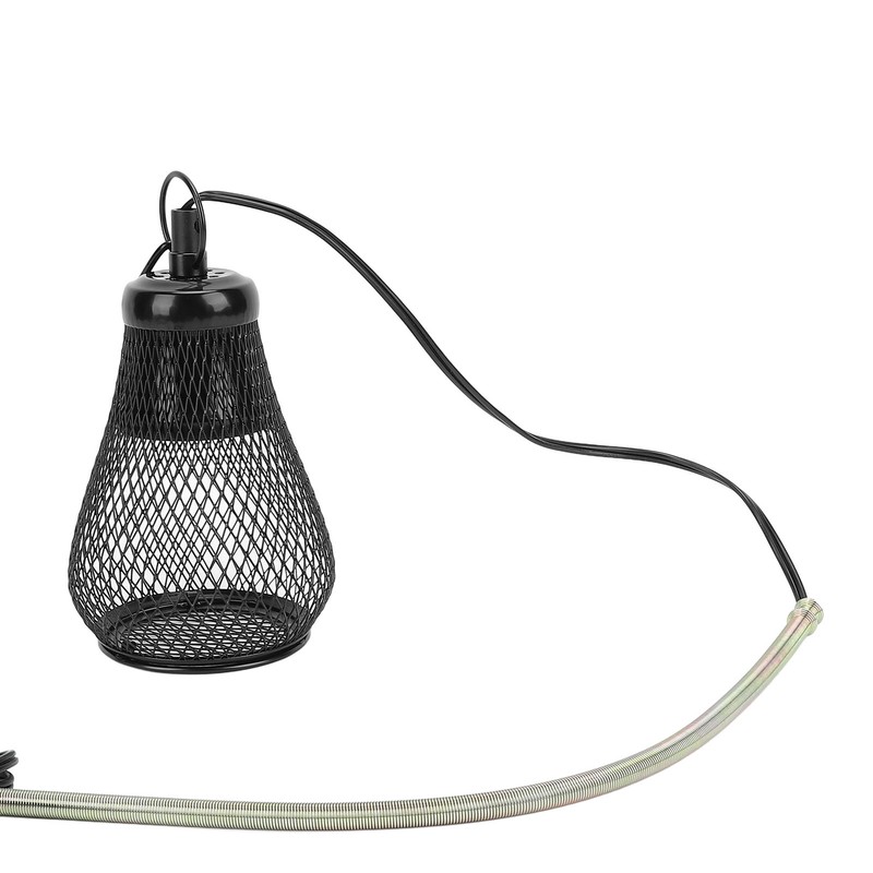 Reptile Heat Lamp Guard Protection Iron Anti Scald Reptile Lampshades