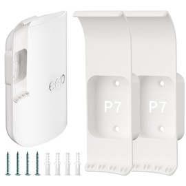 eero Pro 7 Wall Mount, Sturdy ABS Bracket with Cable Management for eero Pro 7 Triband Mesh WiFi 7 Router, Space Saving & Easy Installation (Pack of 2)