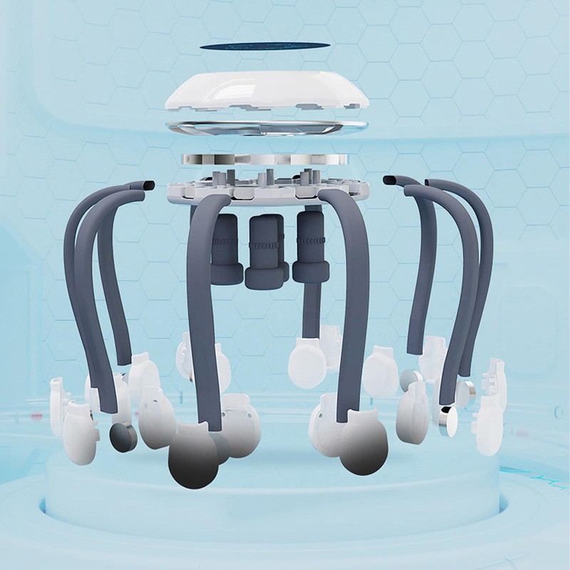 Ultra Scalp Massagers 360 Degree Electric Vibrating Head Massager 4