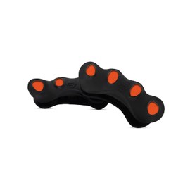 SIDEKICK - Esparcidores de dedos 3.0 - Separadores y separadores de dedos de silicona personalizables - Alineación de pies ajustable para hombres y mujeres - Enderezadora de articulaciones de juanetes