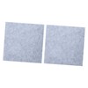SHINEOFI 2Pcs Sound Absorbing Cushion High Density Felt Sound Pads