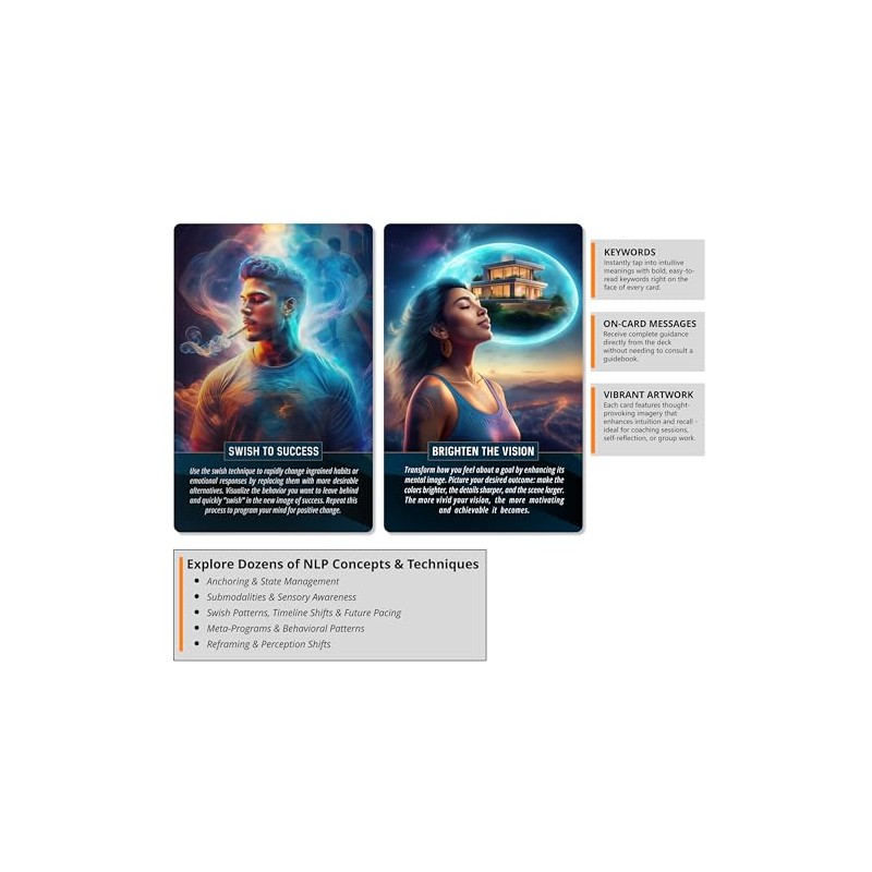 The NLP Oracle: Neurolinguistic Programming Cards for Mastering Your Reality