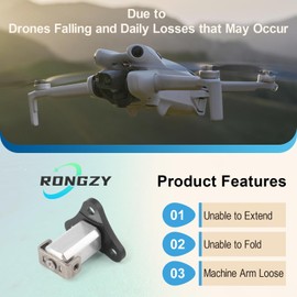 Front Arm Axis Replacement for DJI Mini 4 pro/Mini 3 Front Arm Hinges Arm Shaft for DJI Mini 4 Pro/Mini3 Drone Accessories with Repair Tools