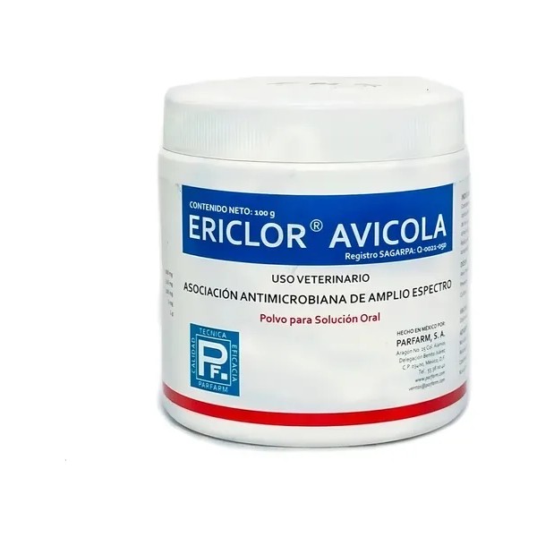 Alimento Ericlor Avícola 100 Gr
