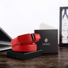 DOOPAI Belt Men, 057 Red Men Belt