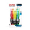 STAPLES 674815 Hype! Liquid Highlighters Chisel Tip Assorted Dozen (14598)