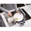 Joseph Joseph Edge Dish Brush with Integrated Sink Rest, Green