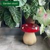 Topjia Topjia Mushroom Stool Side Table,Cute Mushroom Ottoman for Boys