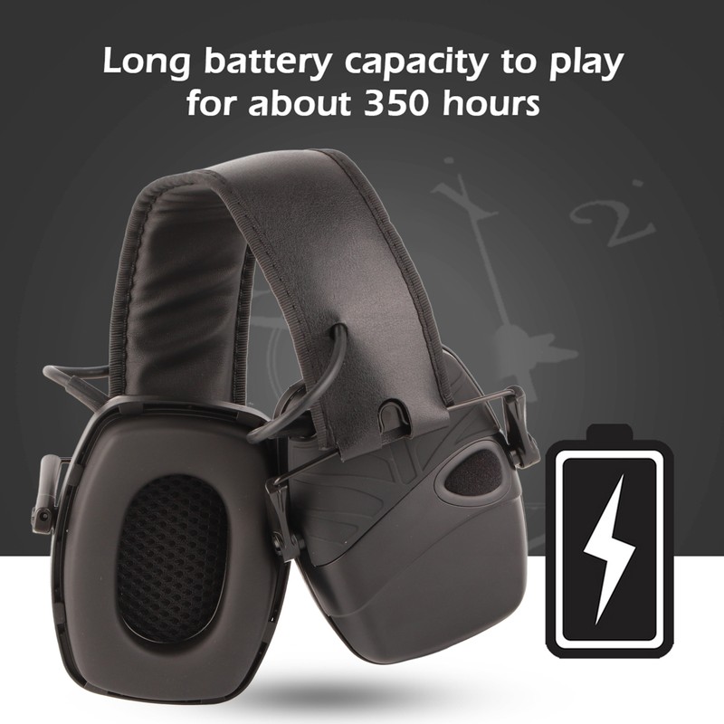 Sport Sound Amplification Electronic Earmuff NoiseProof Hunting Earmuff for Outdoor