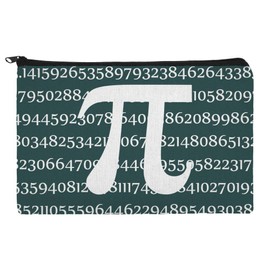 Pi Math Geek Nerd 3.14 Makeup Cosmetic Bag Organizer Pouch