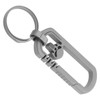 Titanium Alloy Keychain Men's Waist Belt Buckle Outdoor Carabiner Hanging