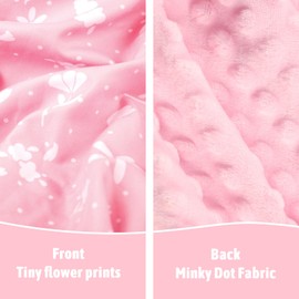 ManFaiSky Car Seat Cover Baby, Breathable Infant Baby Carseat Cover for Girls, Cozy & Windproof Infant Car Seat Covers Canopy, Extra Mesh Window, Pink