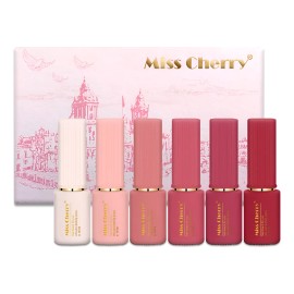 Miss Cherry Gel Esmalte Para Uñas Uvled Semipermanente 6 Pzs
