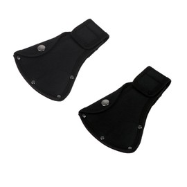 2 PCS Axe Holster，Hatchet Sheath,Leather Small Axe Head Cover for 1-1/4lb Axe,Double Snap Hatchet Protector Axe Cover, Axe Head Cover for Outdoor Hiking Outdoors Work，for Camping Lover Outdoor